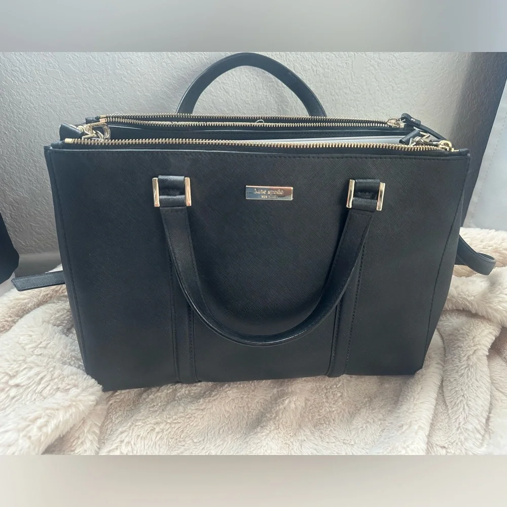 Kate Spade Laptop Bag Soffiano Leather